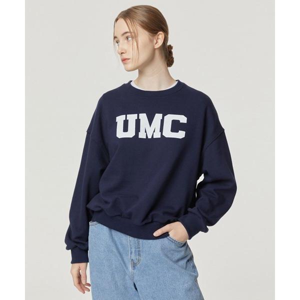 NCOVER（エンカバー） UMC LOGO SWEATSHIRT-NAVY