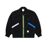 STIGMA(スティグマ) 23 STITCHED WINDBREAKER BLACK