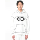 オーワイ(OY) C.S LOGO HOODIE-WHITE