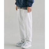 JEMUT (ジェモッ)  Stony Basic Sweatpant Whiteoatmeal KJLP2406