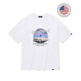 セイントペイン(SAINTPAIN)    SP OLD CAR T SHIRTS-WHITE