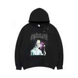 アクメドラビ(acme' de la vi)  DTP DANDELION BOY BABY FACE HOODIE BLACK