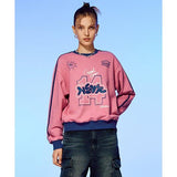 NCOVER（エンカバー）14 SPORTS TEAM SWEATSHIRT-PINK