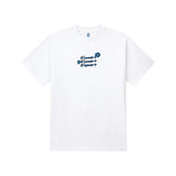 RADINEO (ラディネオ)　 BLUE FLOWER 3 T-SHIRTS WHITE