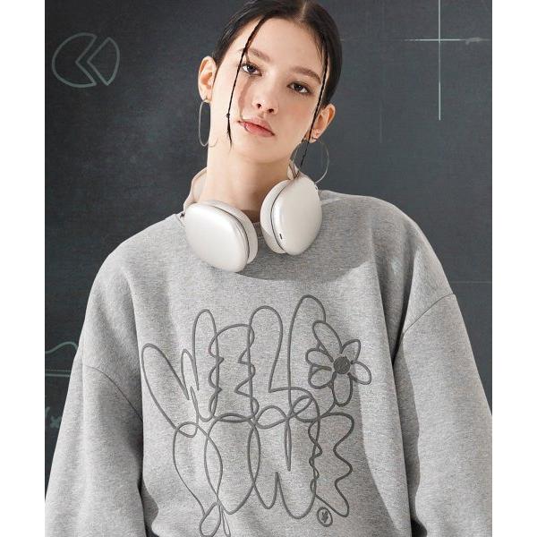 ティーダブリューエヌ(TWN)  Welldone Sweat Shirts Gray STMT3466
