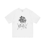 mahagrid (マハグリッド)     HAPPY SKELETON TEE WHITE(MG2DMMT520A)