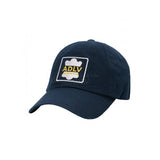 アクメドラビ(acme' de la vi)  ADLV ROUND EMBLEM BALL CAP NAVY