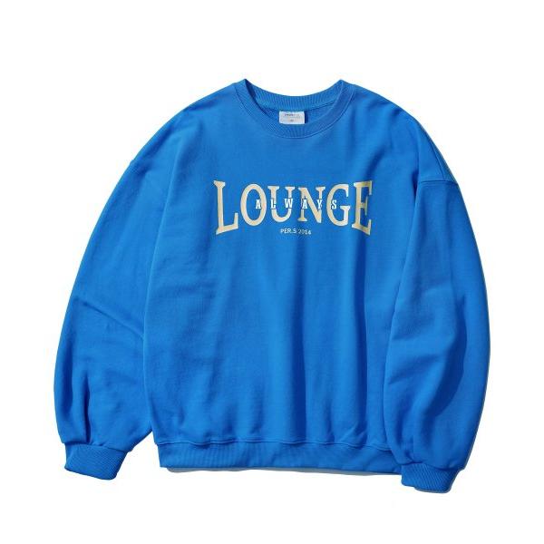 パーステップ(PERSTEP)  Lounge Sweatshirts Blue JUMT4516