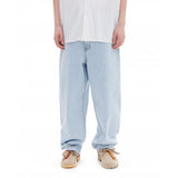 ARCHIVE BOLD (アーカイブボールド)　CROCODILE PATTERN DENIM PANTS (LIGHT BLUE)