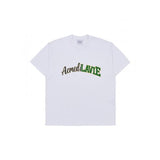 アクメドラビ(acme' de la vi)  SPLIT LOGO SHORT SLEEVE T-SHIRT WHITE