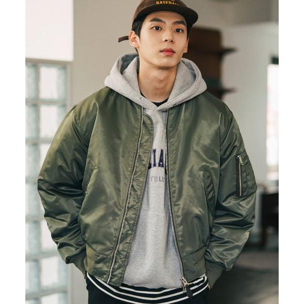 JEMUT (ジェモッ)  Frimal Standard MA-1 Jacket Sage SOJK2431