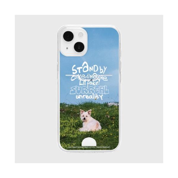 NCOVER（エンカバー） DOG ON COOKED NATURE-CLEAR(CARD JELLY)