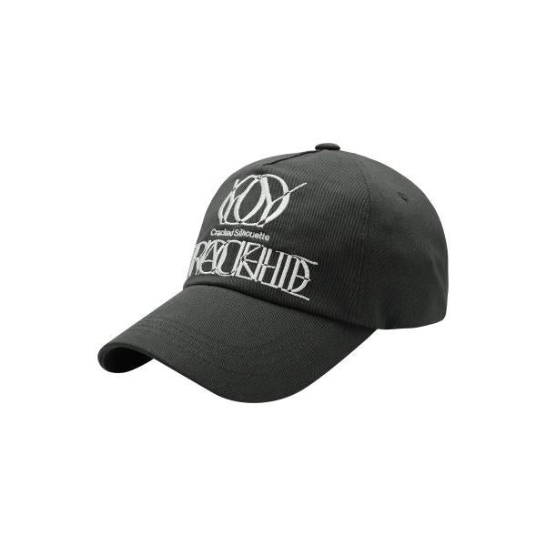 オーワイ(OY) 		OVERLAY LOGO CAP-CHARCOAL GREY