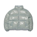 LUKE PUFFER JACKET - GLOSSY GRAY