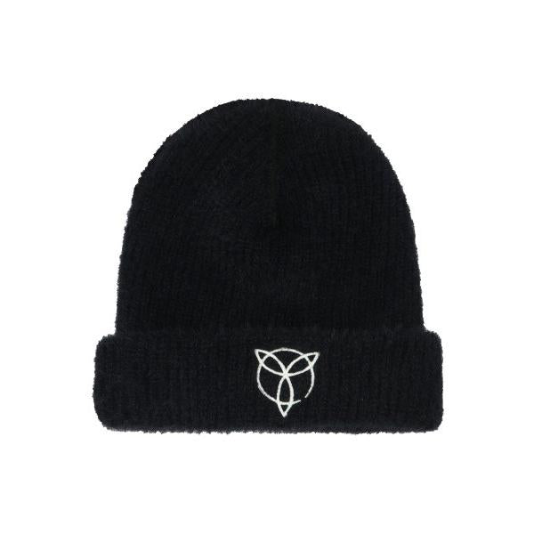 オーワイ(OY) 		SYMBOL LOGO BEANIE-BLACK