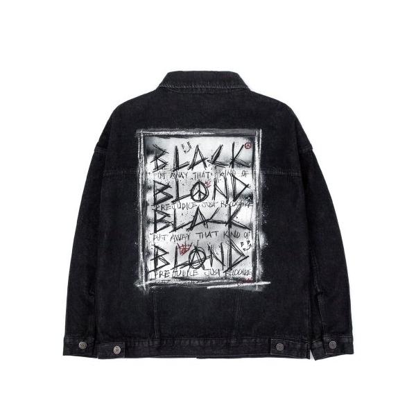 ブラックブロンド(BLACKBLOND)  BBD Disorder Denim Jacket (Black)