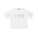 アジョバイアジョ(AJOBYAJO) Boxers T-Shirt [WHITE]