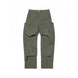 NOMANUAL(ノーマニュアル)    DOUBLE LAYERED PANTS - LIGHT KHAKI