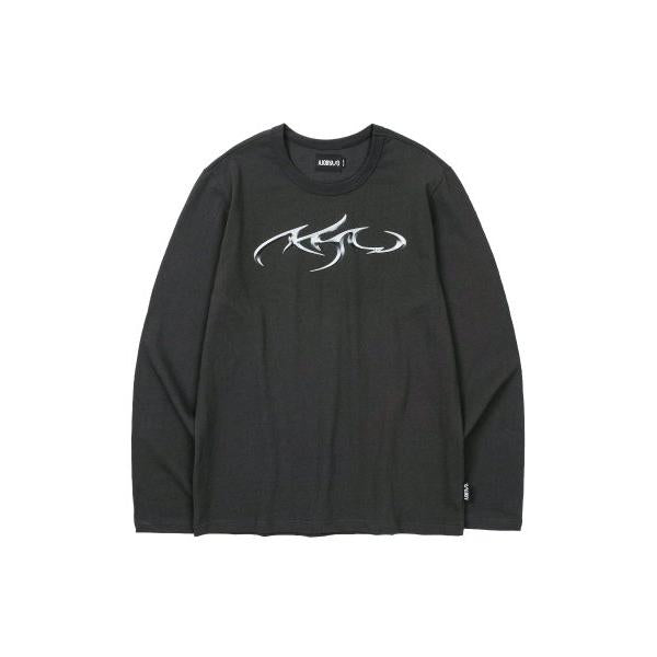 アジョバイアジョ(AJOBYAJO)             Tribal AJO Long Sleeves T-Shirt [CHARCOAL]