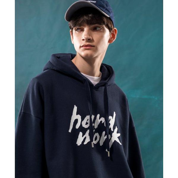ティーダブリューエヌ(TWN)  Hardwork Hoodie Navy STHD3457