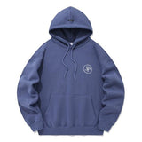 セイントペイン(SAINTPAIN)    SP SERIF LOGO HOOD-BLUE