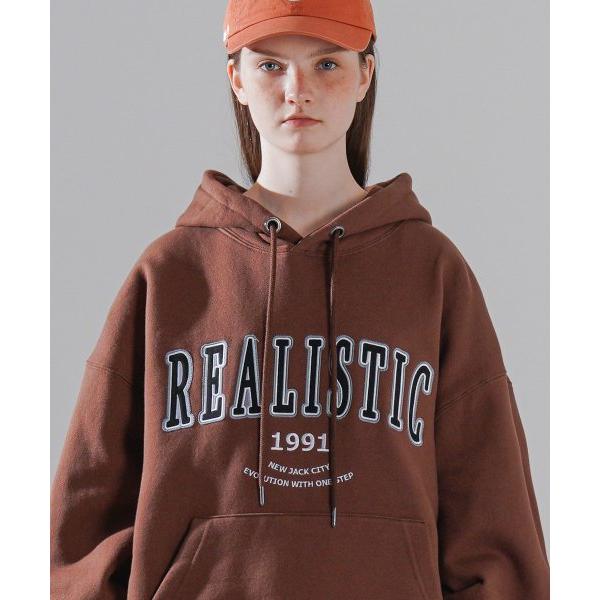 パーステップ(PERSTEP)  Realistic Hoodie Brown BJHD4522