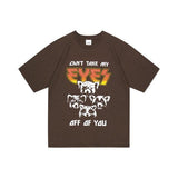 mahagrid (マハグリッド)     COONS TEE BROWN(MG2DMMT524A)
