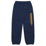 NOMANUAL(ノーマニュアル)  D.R LOGO SWEATPANTS - DARK NAVY