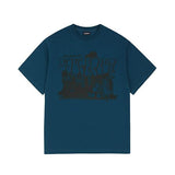 Odd Studio (オッドスタジオ)　Youthclub Graphic Over Fit t-shirt - navy