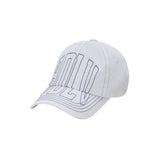 アクメドラビ(acme' de la vi) ADLV FRONT STITCH BALL CAP WHITE