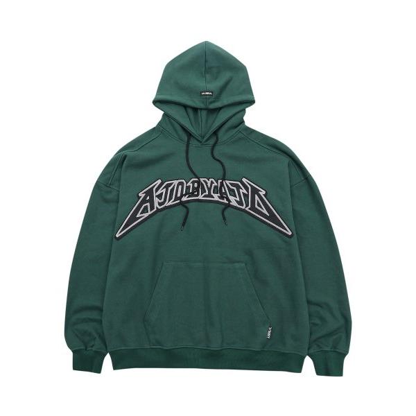 アジョバイアジョ(AJOBYAJO)             AJOLICA Oversized Hoodie [GREEN]