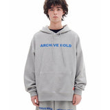 ARCHIVE BOLD (アーカイブボールド)　BASIC LOGO HOOD (GRAY)