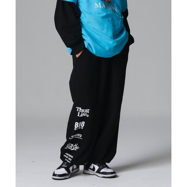 Crump (クランプ)  808 BASE SWEAT JOGGER PANTS_BLACK (CP0194-1)