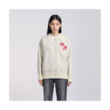 アクメドラビ(acme' de la vi)  VAN GOGH ARTWORK ZIP UP KNIT IVORY