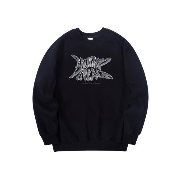 RADINEO (ラディネオ)　 RETRO SWEATSHIRTS BLACK