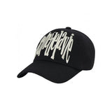 アクメドラビ(acme' de la vi)  UNBALANCE BIG LOGO BALL CAP BLACK