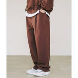 JEMUT (ジェモッ)  Base Onetuck Sweatpant Russetbrown KJLP2435