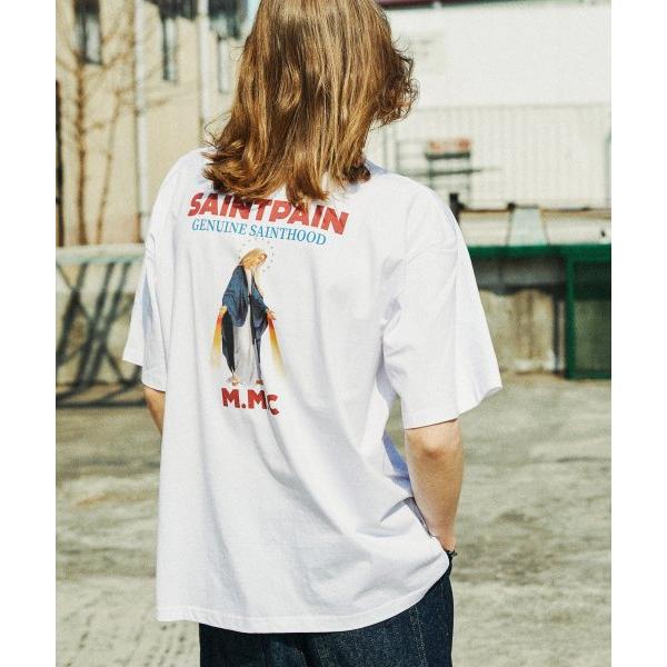 ★送料・関税込★SAINTPAIN★SP SNTPN ARCH LOGO T SHIRTS★ アーチロゴTシャツ / SP ARCH LOGO T-PURPLE - saintpain | 60