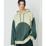 SSY(エスエスワイ) arch panel hoodie green