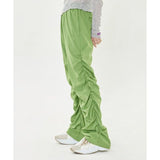 TARGETTO(ターゲット)     SHIRRING NYLON PANTS_LIGHT GREEN