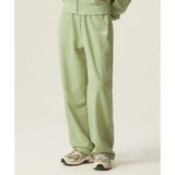 Odd Studio (オッドスタジオ) ODSD LOGO SWEAT 2WAY STRING WIDE PANTS - AVOCADO