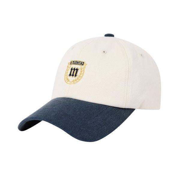 mahagrid (マハグリッド)     CREST BALL CAP IVORY(MG2CFMAB29A)