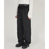 Side Flap Pants - Black (FL-219)