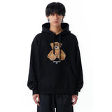 オーワイ(OY) TEDDY ODOLLY HOODIE-BLACK