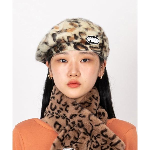 SPUNKY (スパンキー)  BERET (LEOPARD)