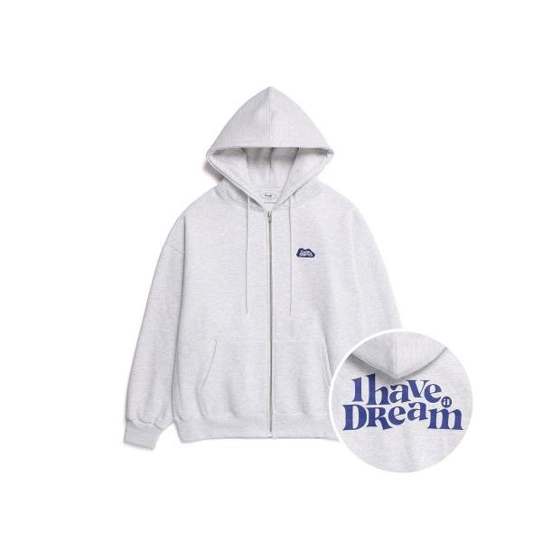 デイライフ(Daylife)   DREAM HOOD ZIP-UP (GRAY)