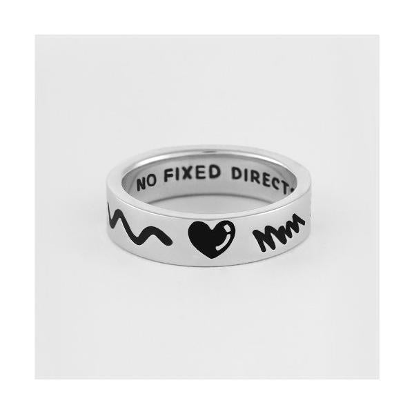 Nonenon(ノンノン) DOODLE RNG(6mm) SILVER925