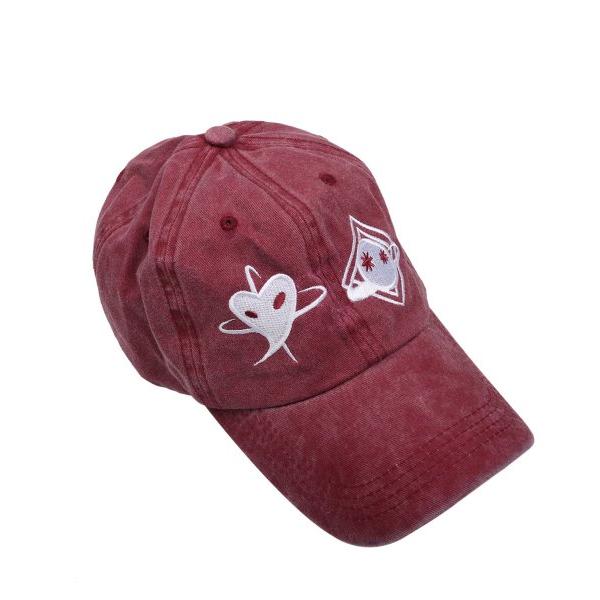 ORDINARY PEOPLE(オーディナリーピープル)     BIG LOGO BALL CAP PINK RED