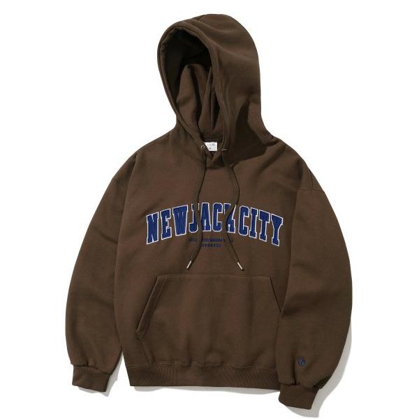 パーステップ(PERSTEP)  New Jack City Hoodie Brown SMHD4455