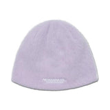 NOMANUAL(ノーマニュアル) NM HAIRY BEANIE - PURPLE